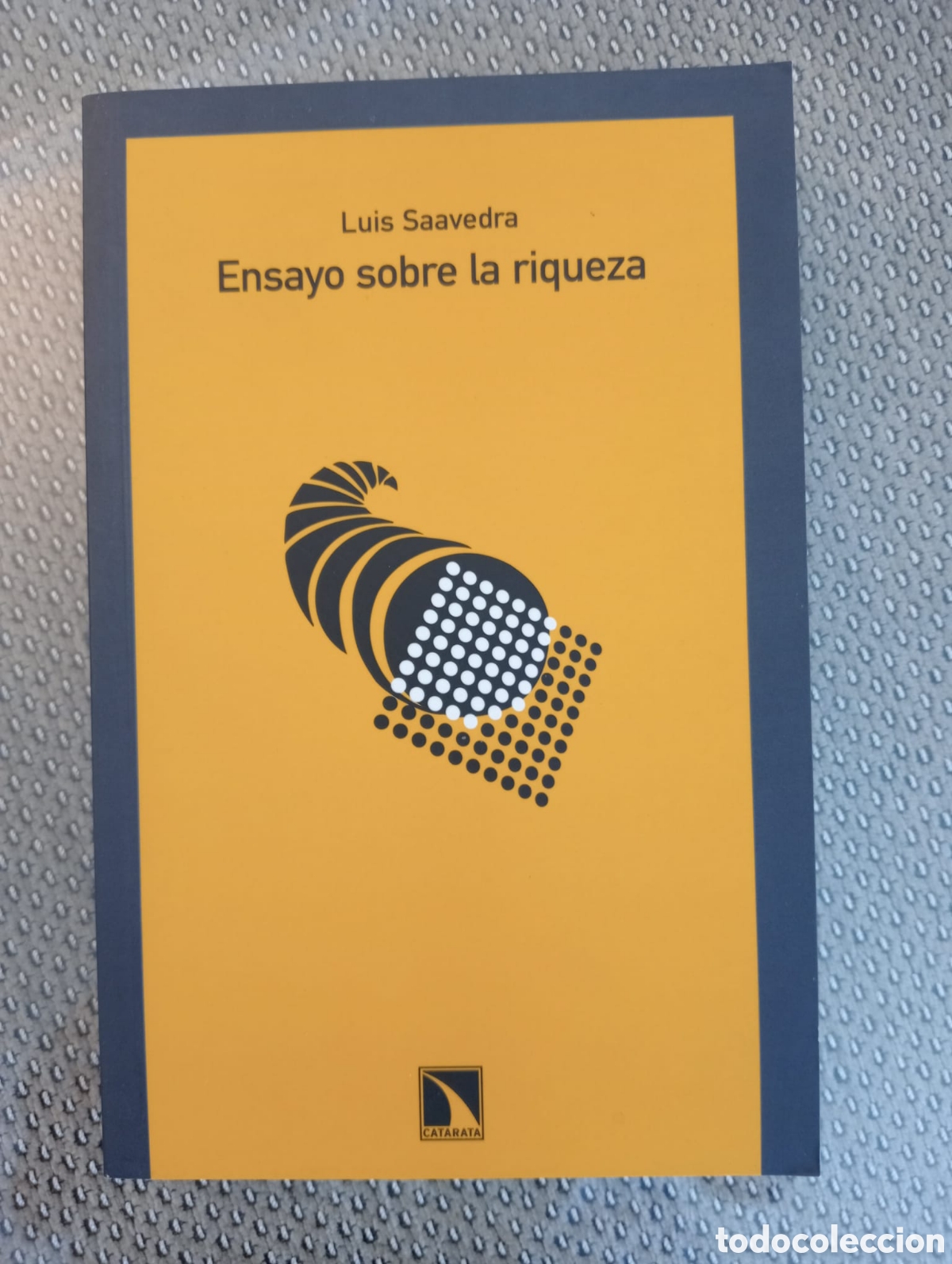 Libros de segunda mano: Ensayo sobre la riqueza&nbsp;/ Luis Saavedra - Foto 1