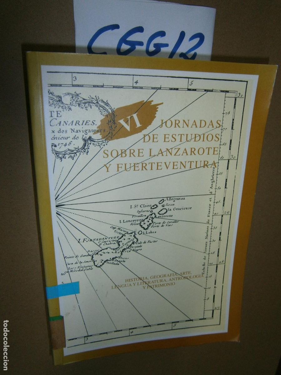 Gebrauchte B&uuml;cher: JORNADAS DE ESTUDIOS SOBRE LANZAROTE Y FUERTEVENTURA