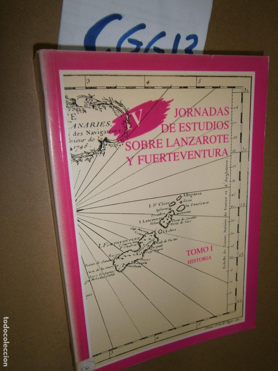 Second hand books: JORNADAS DE ESTUDIOS SOBRE LANZAROTE Y FUERTEVENTURA