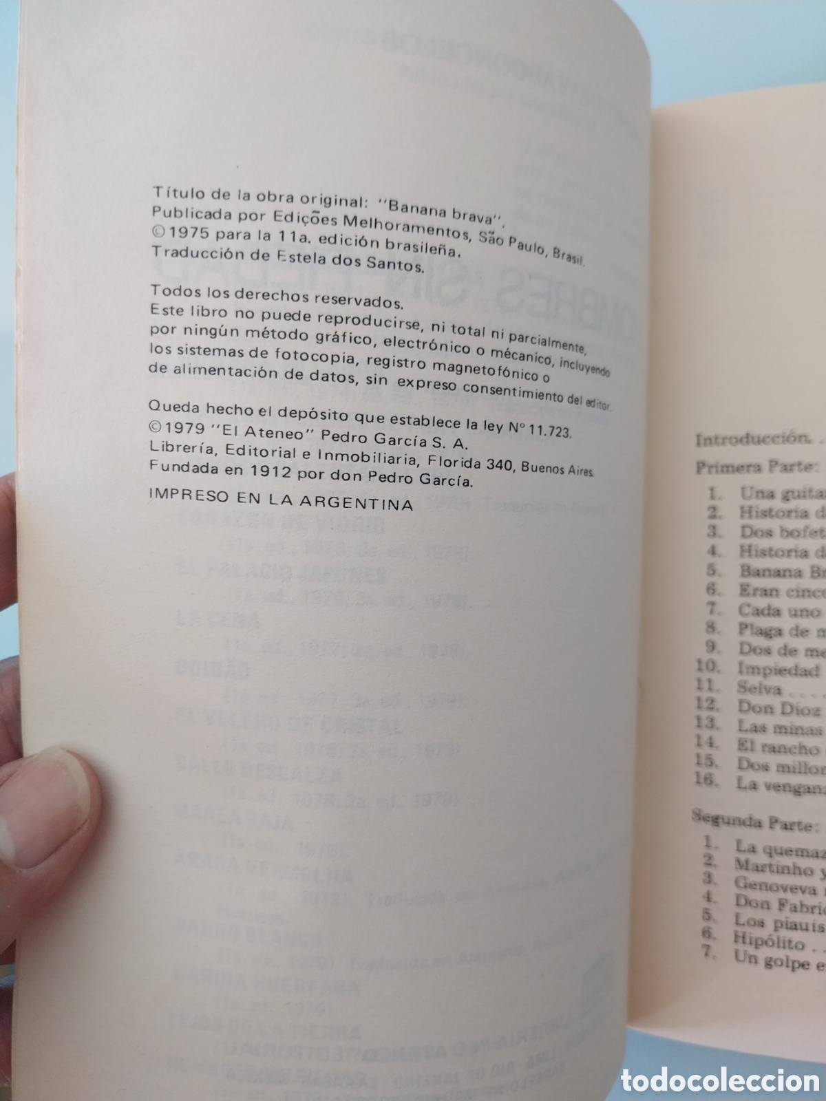 Libros de segunda mano: HOMBRES SIN PIEDAD (VASCONCELOS) - Foto 4