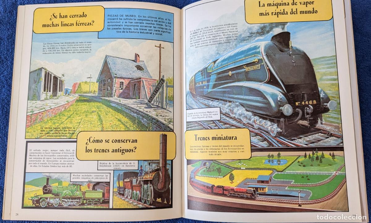 Libros de segunda mano: La aventura del ferrocarril - Ediciones SM (1978) &iexcl;Impecable! - Foto 6