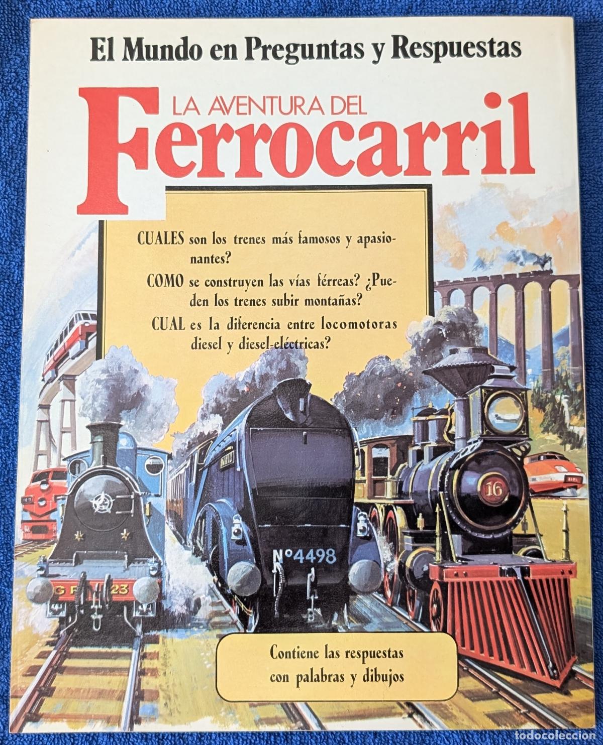 Libros de segunda mano: La aventura del ferrocarril - Ediciones SM (1978) &iexcl;Impecable! - Foto 7