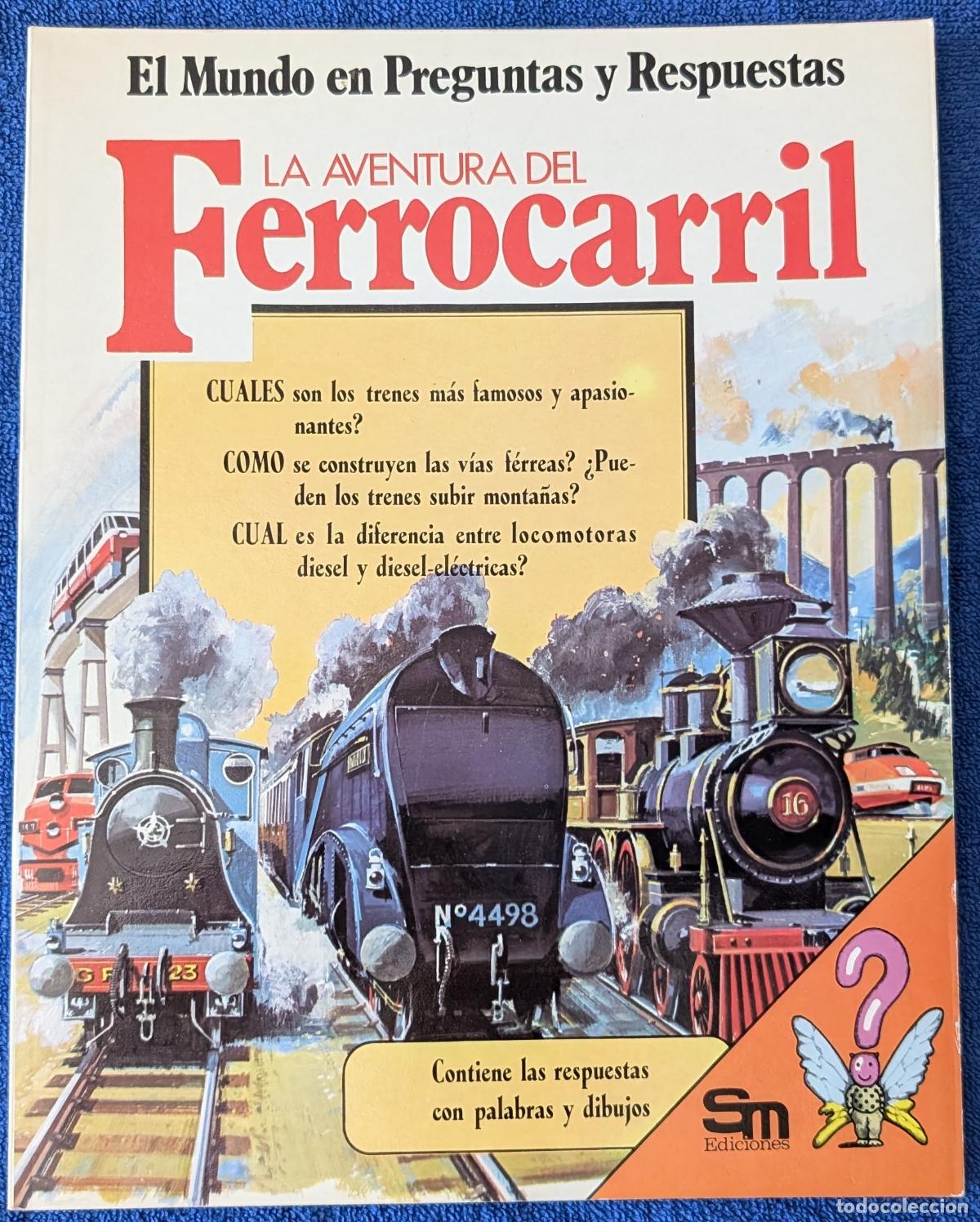 Libros de segunda mano: La aventura del ferrocarril - Ediciones SM (1978) &iexcl;Impecable! - Foto 1