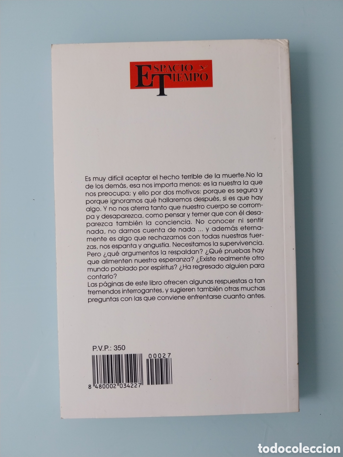 Libros de segunda mano: DESPU&Eacute;S DE LA MUERTE (ESPACIO Y TIEMPO) - Foto 2