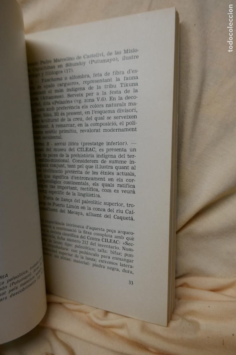 Libros de segunda mano: MUSEU ETNOGRAFICO-MISSIONAL - CAPUTXINS DE SARRIA - Foto 8