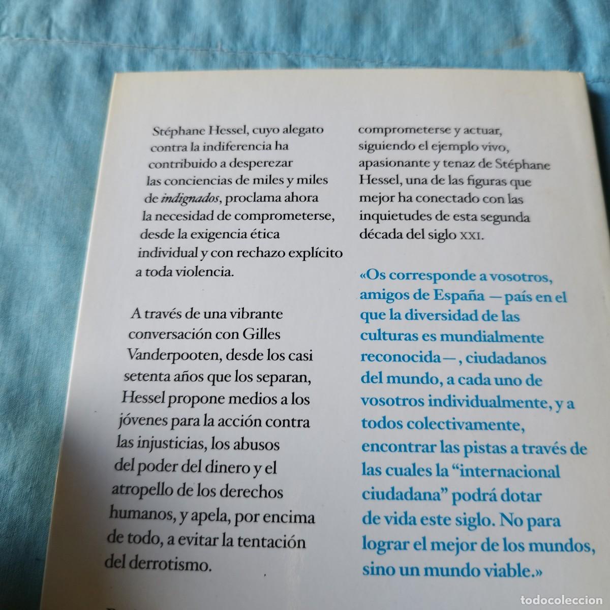 Libros de segunda mano: COMPROMETEOS / STEPHANE HESSEL / GRAVOL 60 / DESTINO - Foto 4