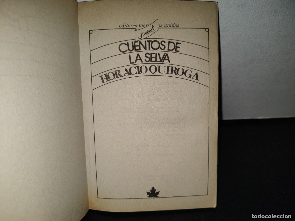 Libros de segunda mano: 87- CUENTOS DE LA SELVA - HORACIO QUIROGA - Foto 5