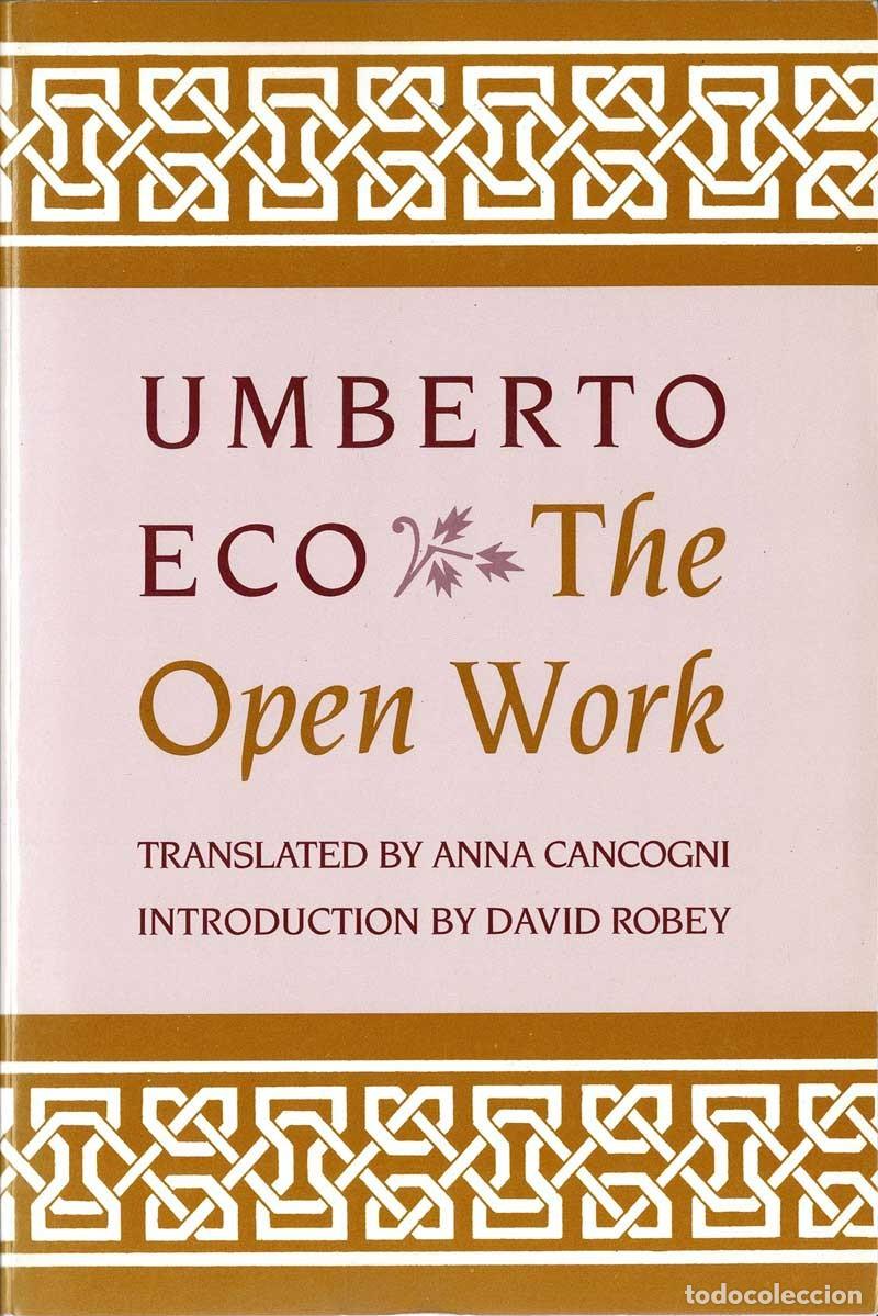 Libros de segunda mano: The Open Work - Umberto Eco - Foto 1