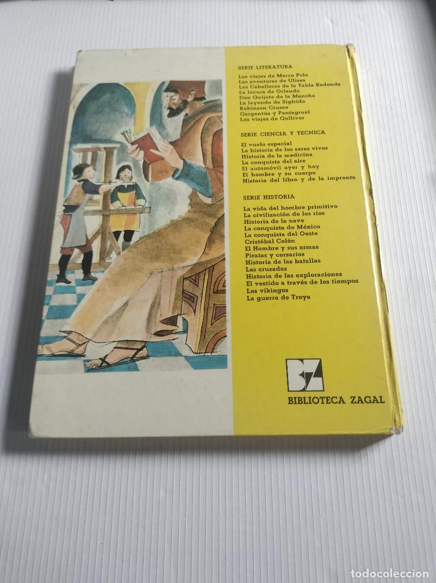Libros de segunda mano: Historia del libro y de la imprenta, Texto Aurora D&iacute;az-Plaja, Editorial Teide - Foto 2