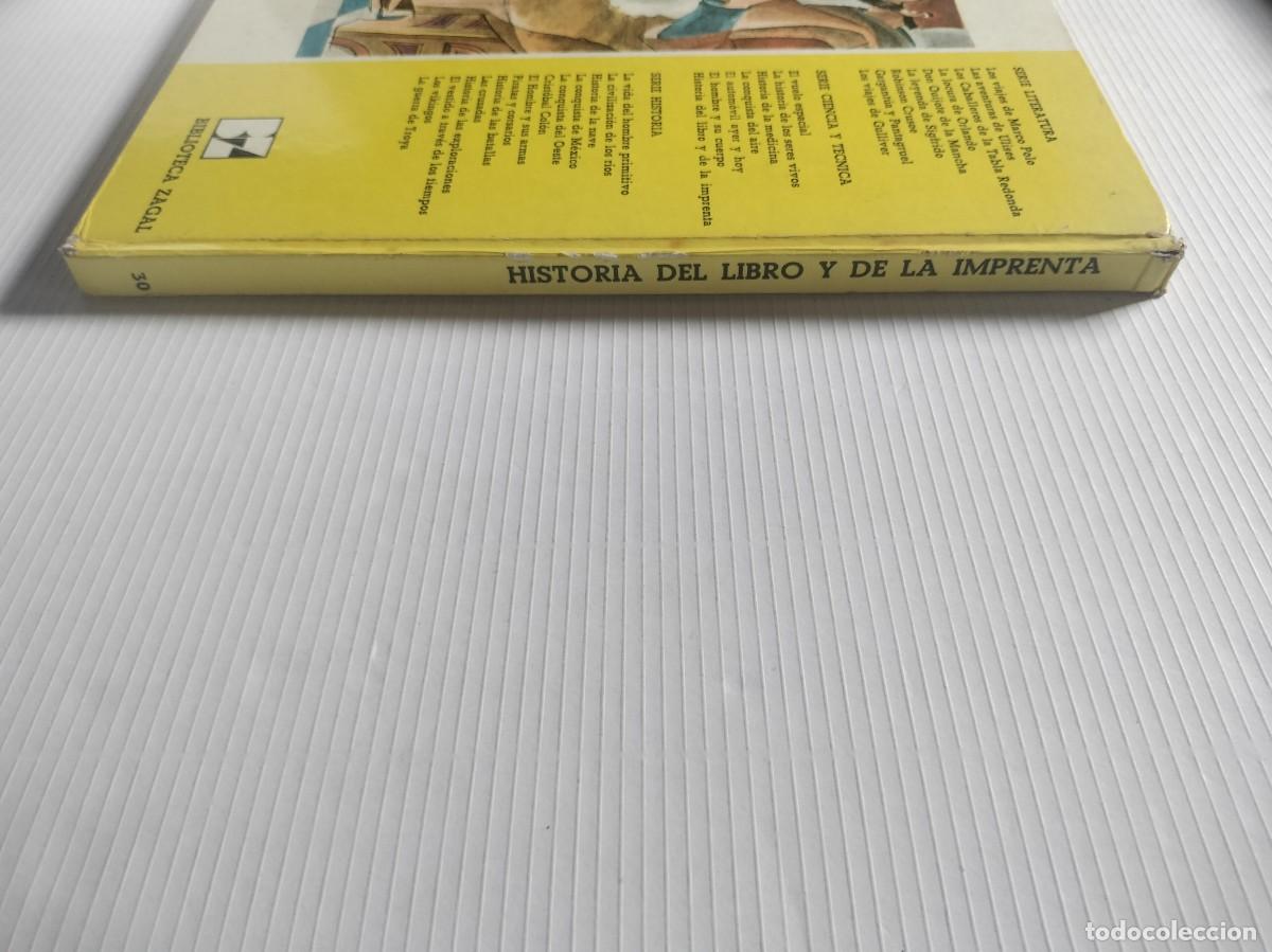 Libros de segunda mano: Historia del libro y de la imprenta, Texto Aurora D&iacute;az-Plaja, Editorial Teide - Foto 3