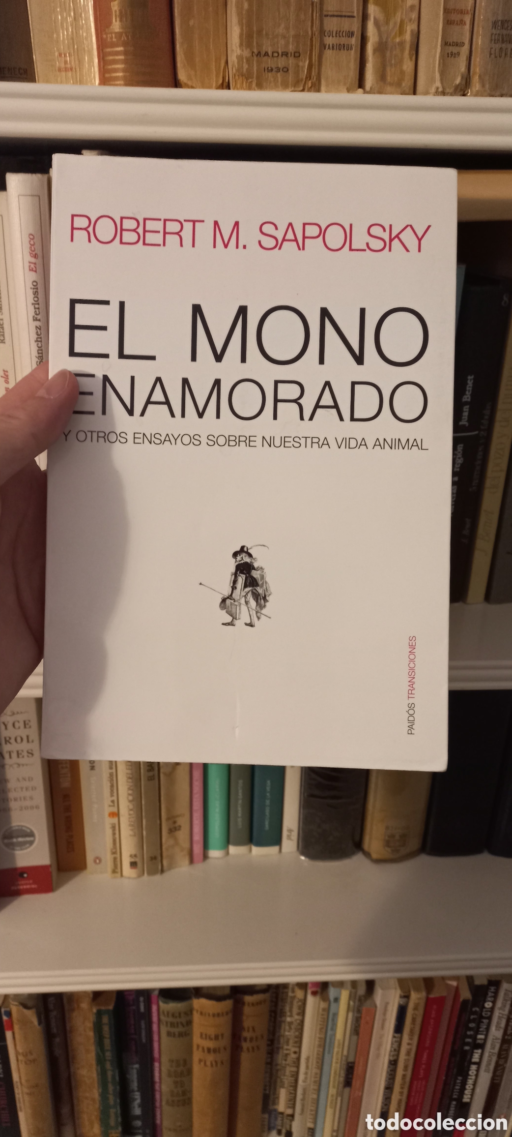 Libros de segunda mano: El mono enamorado, Robert M. Sapolsky - Foto 1