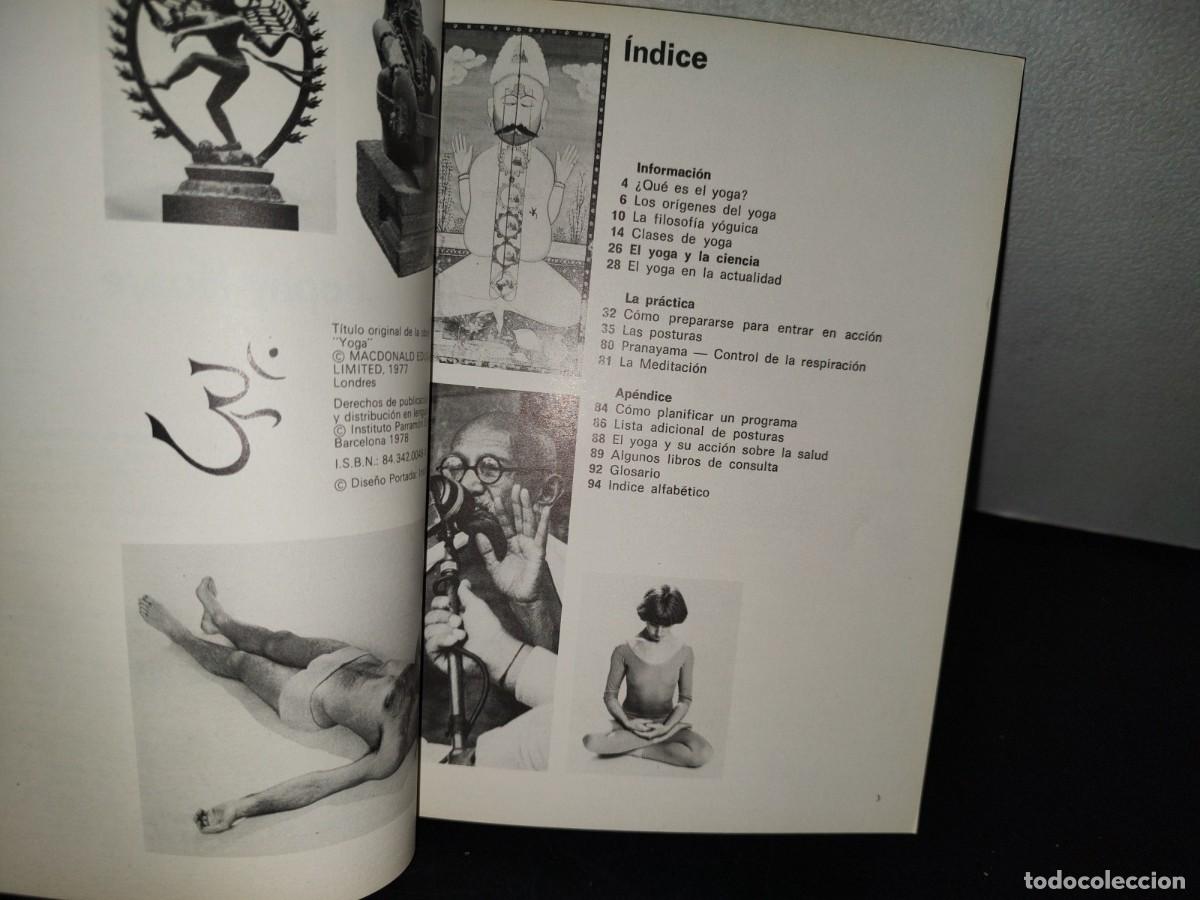 Libros de segunda mano: 87- YOGA. ENCICLOPEDIA DE TEMAS B&Aacute;SICOS. INSTITUTO PARRAM&Oacute;N EDICIONES - Foto 5