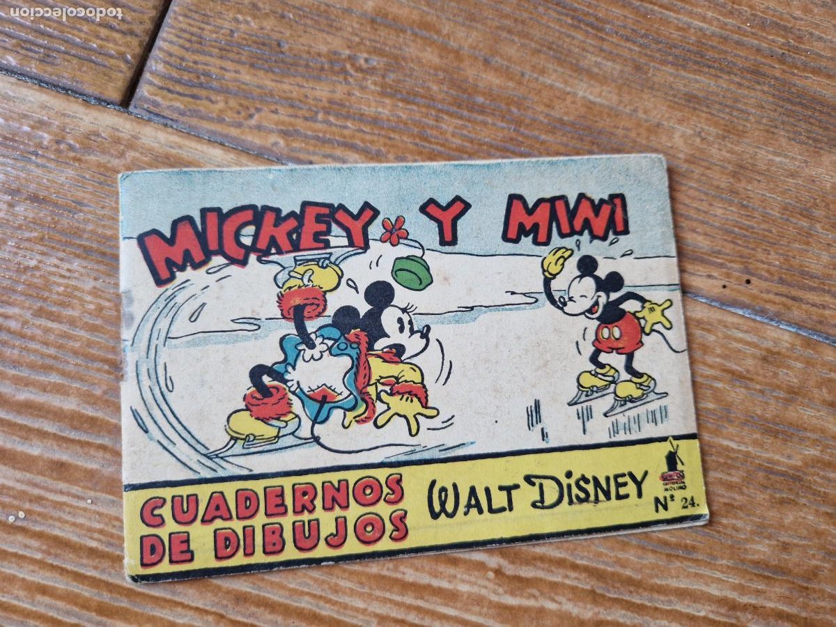 cuadernos de dibujos walt disney nº 24 mickey y - Compra venta en  todocoleccion