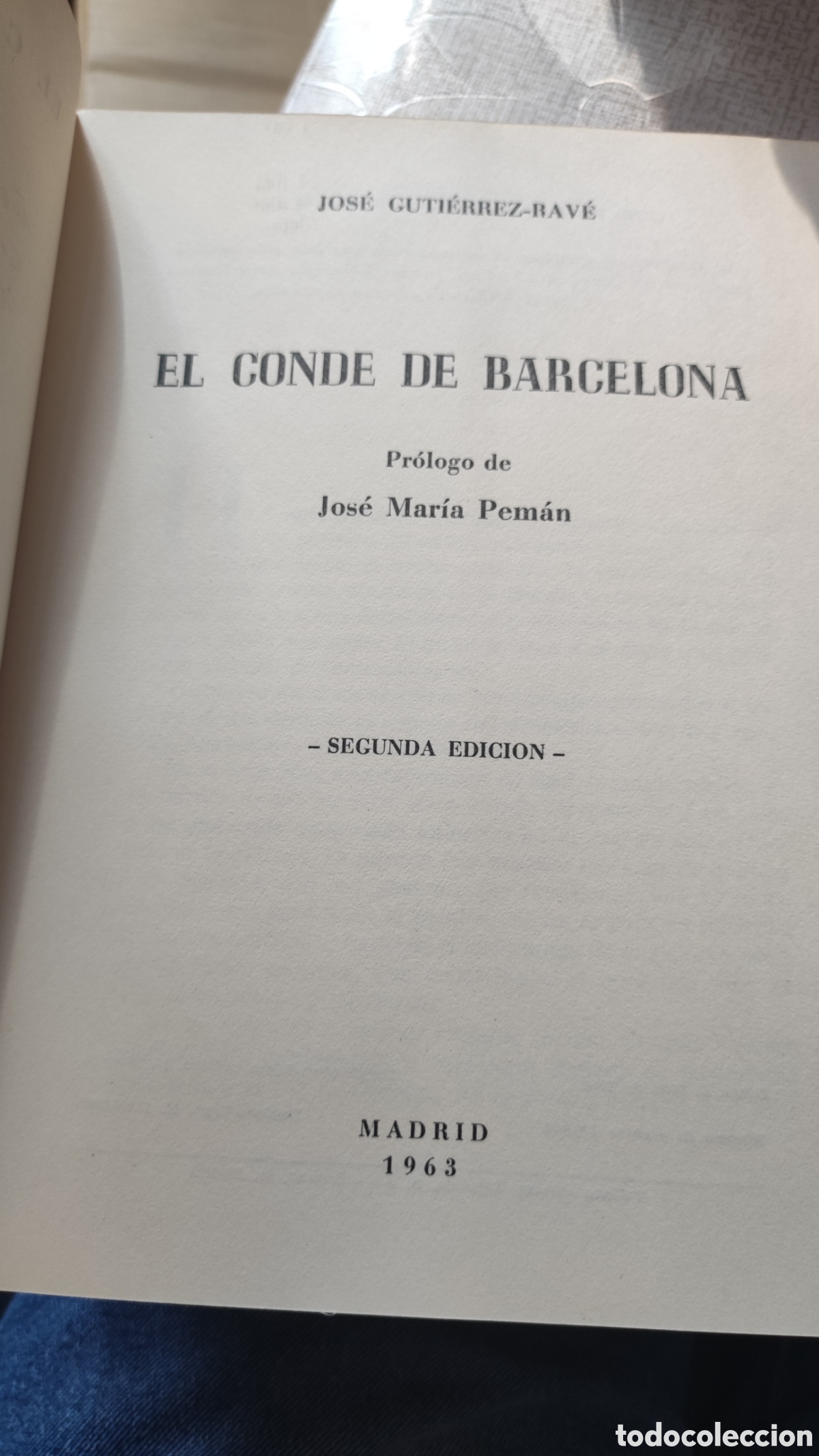 Libros de segunda mano: Libro el Conde de Barcelona - Foto 4