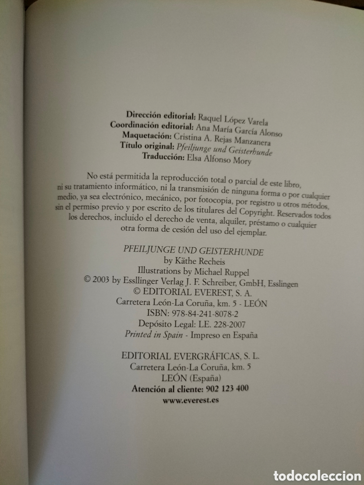 Libros de segunda mano: Relatos de Indios. K&auml;the Recheis. Michael Ruppel. Editorial everest. Libro - Foto 3
