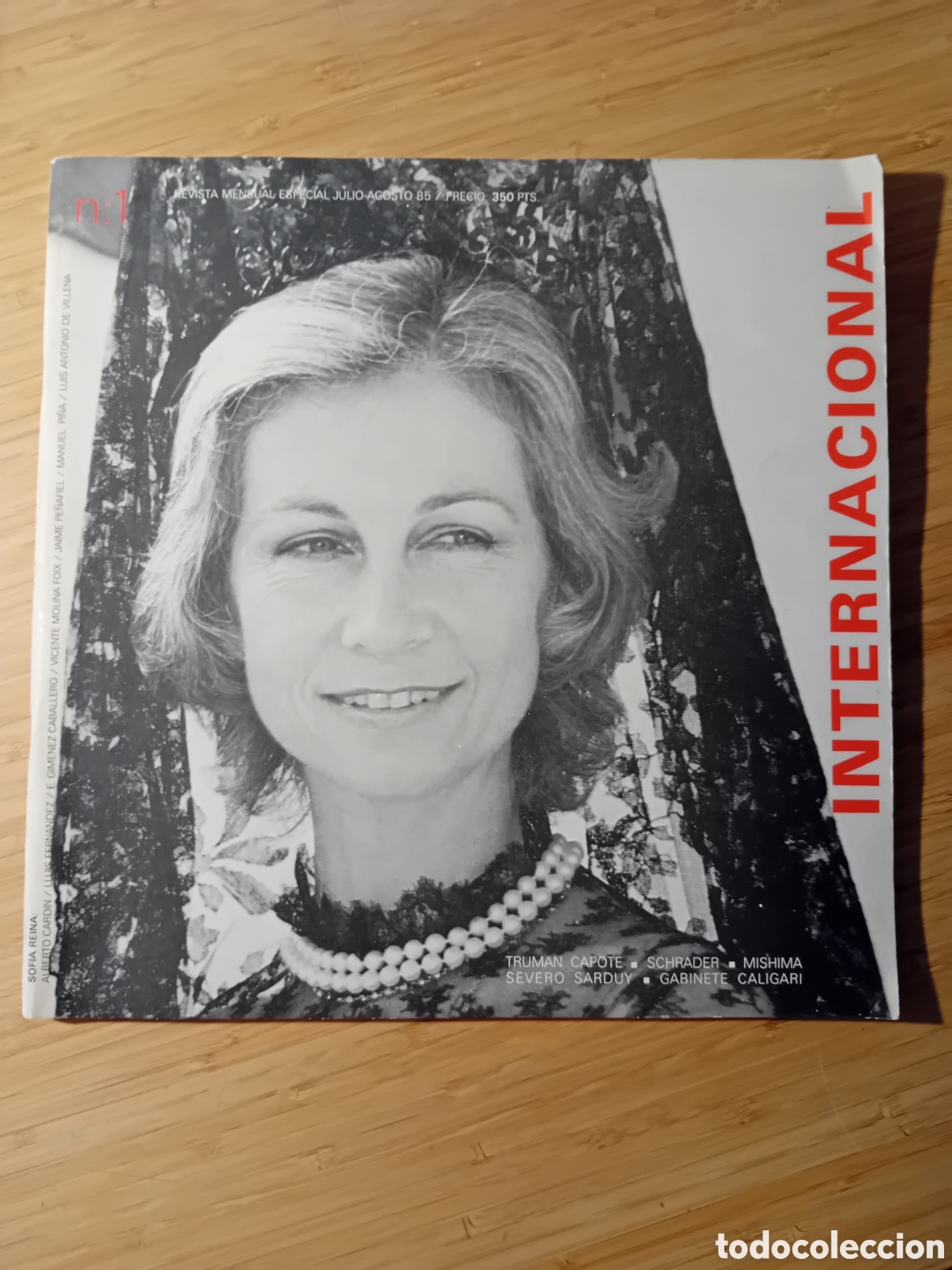 Libros de segunda mano: Internacional n&ordm;1, revista mensual de actualidad, especial julio-agosto 1985