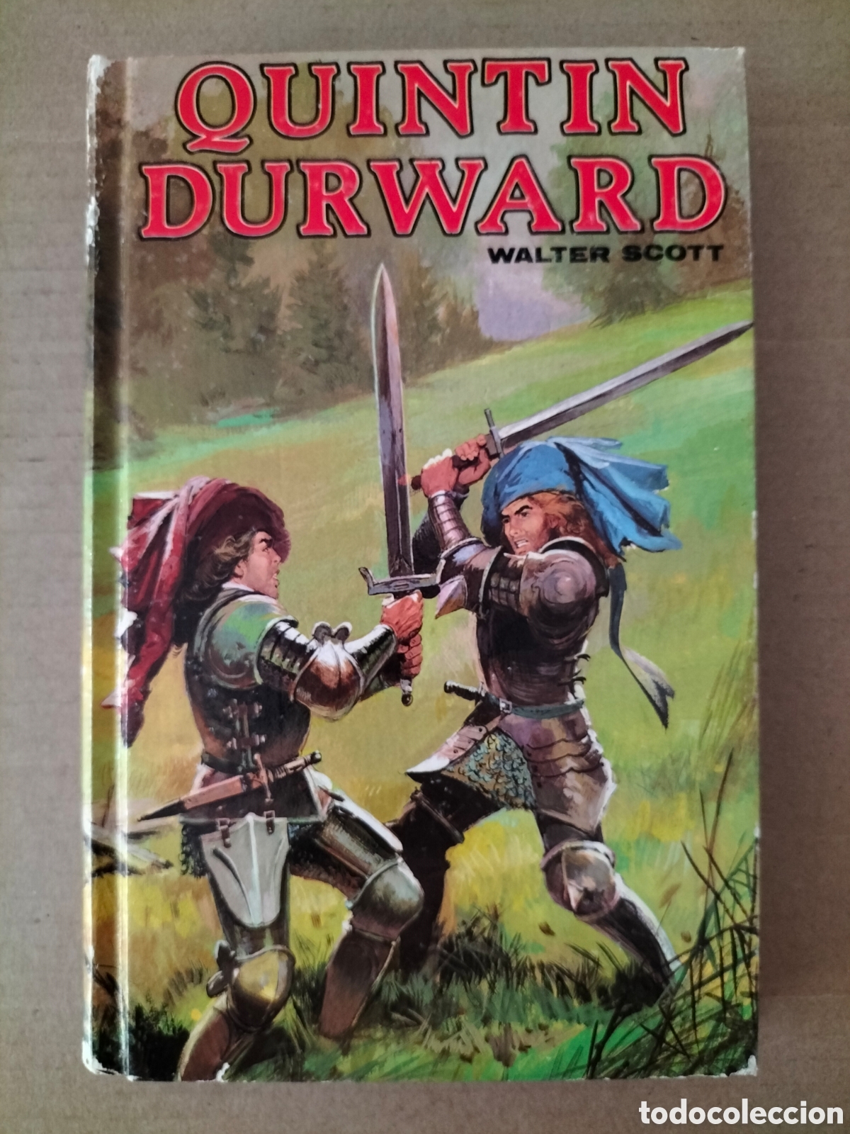 Libros de segunda mano: Quintin Durward. Walter Scott. Editors, 1986. Libro - Foto 1