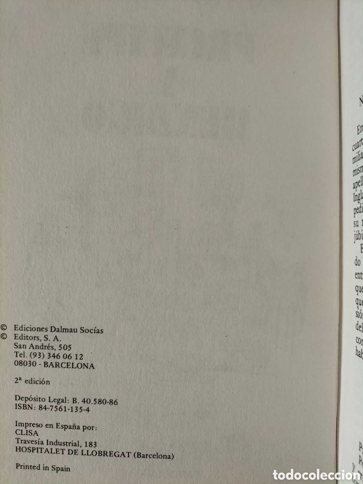 Libros de segunda mano: Principe y mendigo. Mark Twain. Editors, 1986. Libro - Foto 3