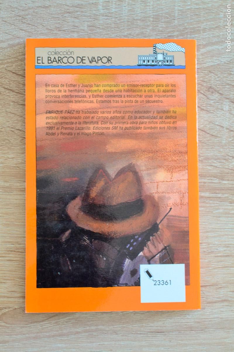 Libros de segunda mano: L-59 LIBRO UN SECUESTRO DE PEL&Iacute;CULA - BARCO DE VAPOR - Foto 2