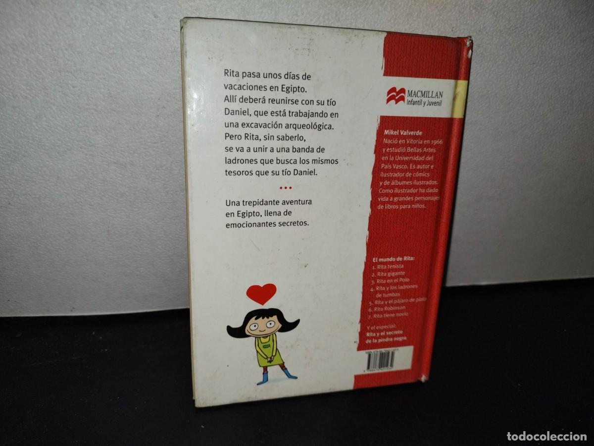 Libros de segunda mano: 87- RITA Y LOS LADRONES DE TUMBAS - MIKEL VALVERDE - 2009 - Foto 4