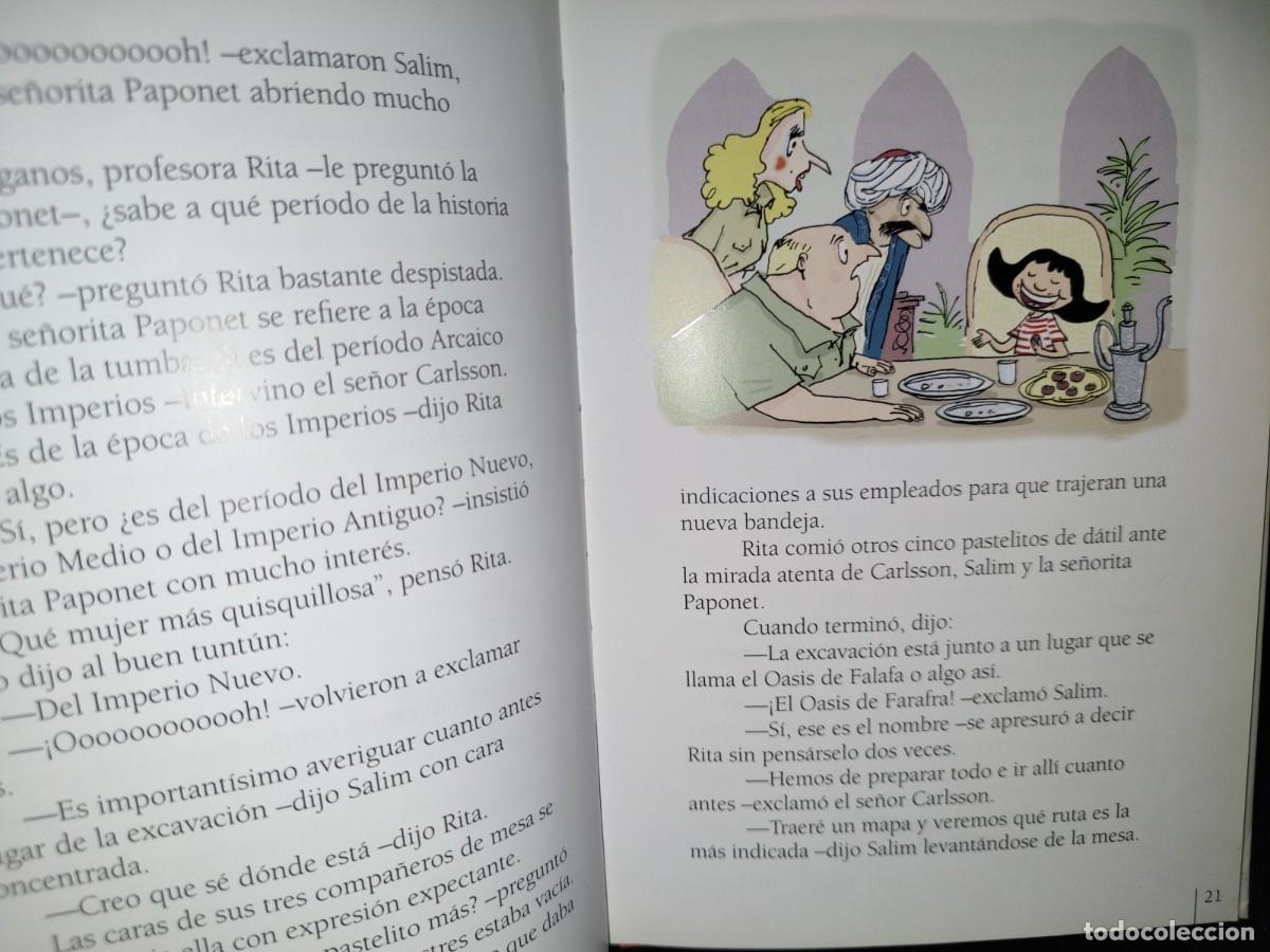 Libros de segunda mano: 87- RITA Y LOS LADRONES DE TUMBAS - MIKEL VALVERDE - 2009 - Foto 7