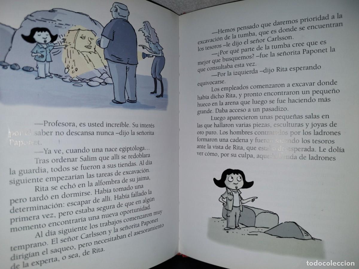 Libros de segunda mano: 87- RITA Y LOS LADRONES DE TUMBAS - MIKEL VALVERDE - 2009 - Foto 8