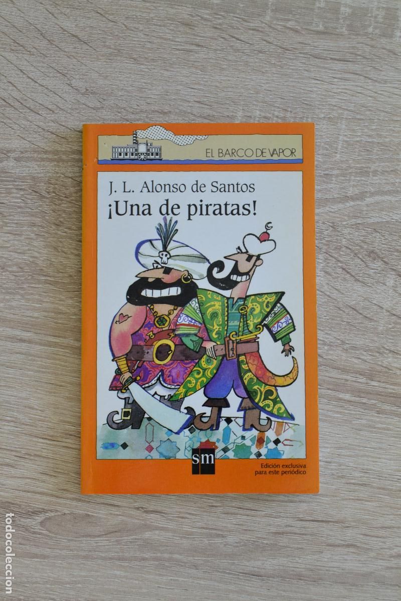 Libros de segunda mano: L-70 LIBRO &iexcl;UNA DE PIRATAS! - BARCO DE VAPOR - Foto 1