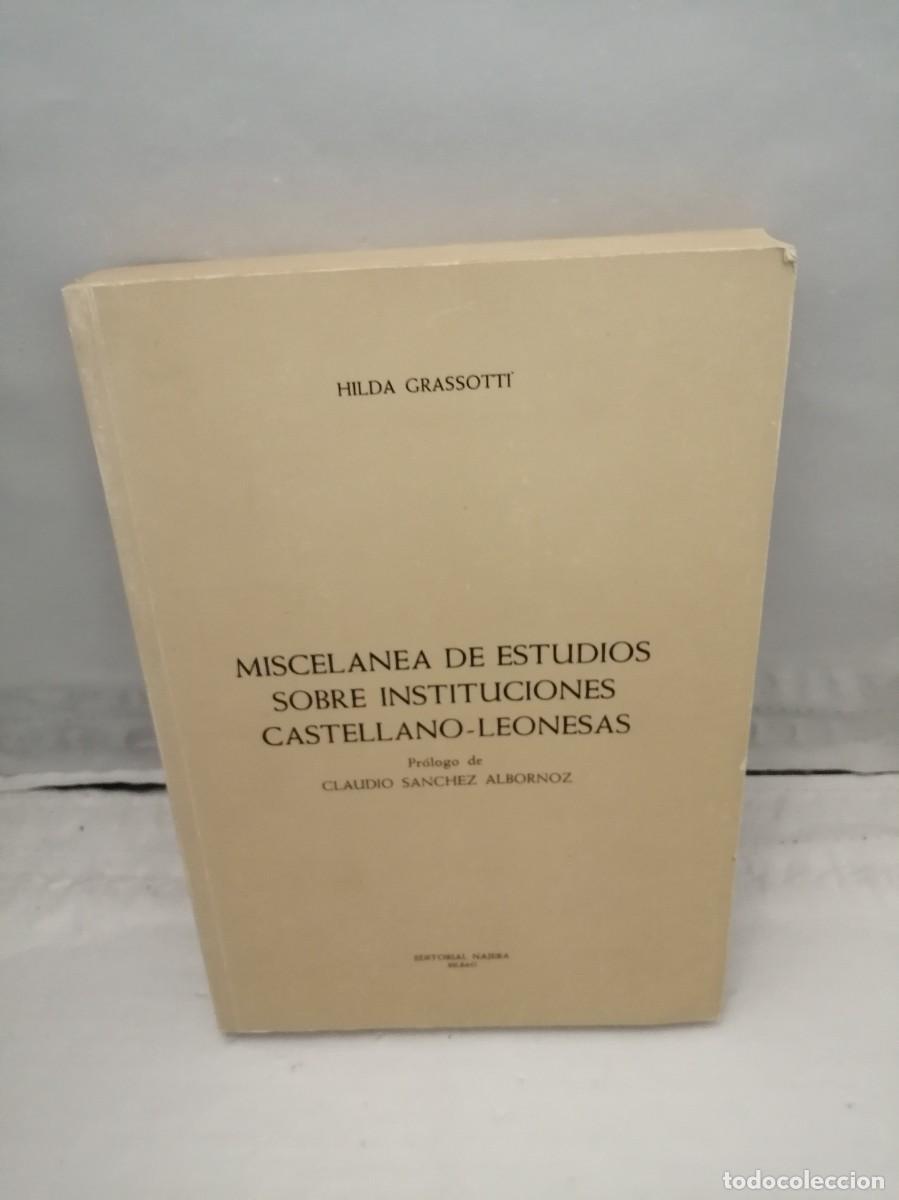 Libros de segunda mano: Miscel&aacute;nea de estudios sobre Instituciones castellano-leonesas - Foto 1