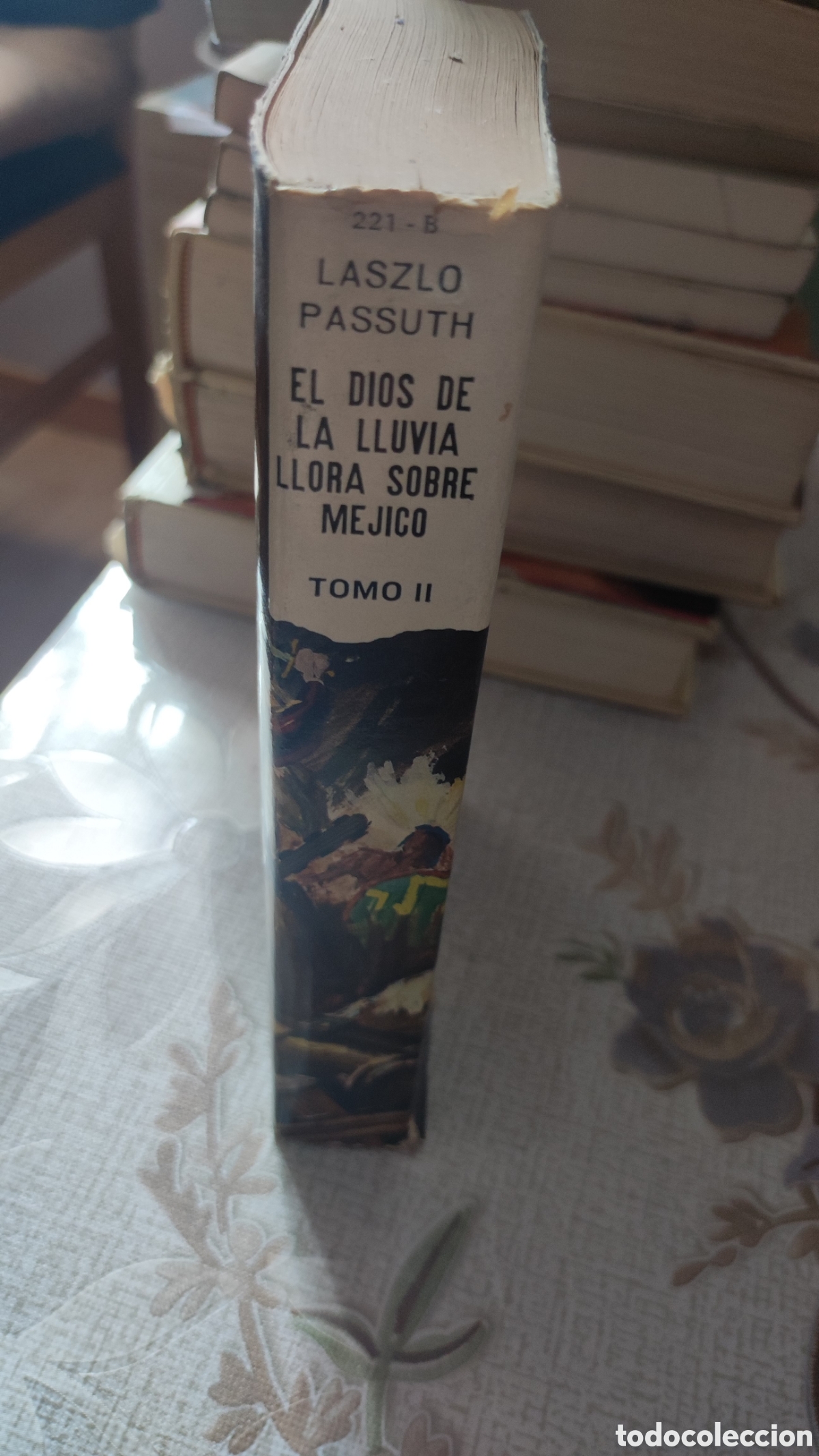 Libros de segunda mano: Libro El Dios de la lluvia llora sobre M&eacute;jico - Foto 3