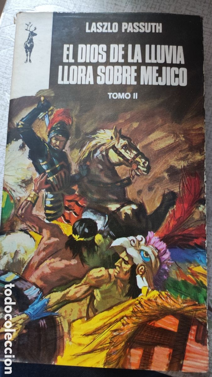 Libros de segunda mano: Libro El Dios de la lluvia llora sobre M&eacute;jico - Foto 1