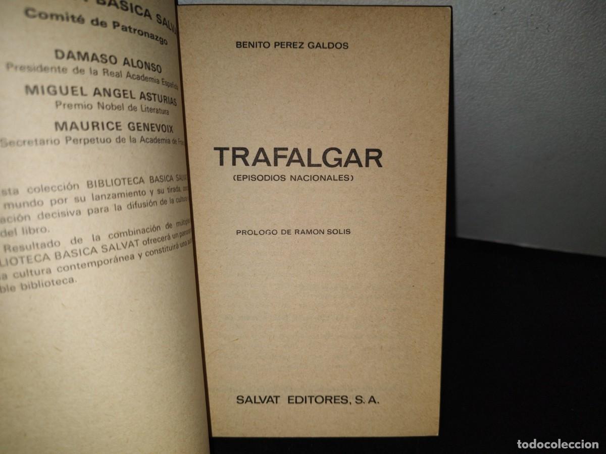 Libros de segunda mano: 87- TRAFALGAR - BENITO P&Eacute;REZ GALDOS - Foto 3