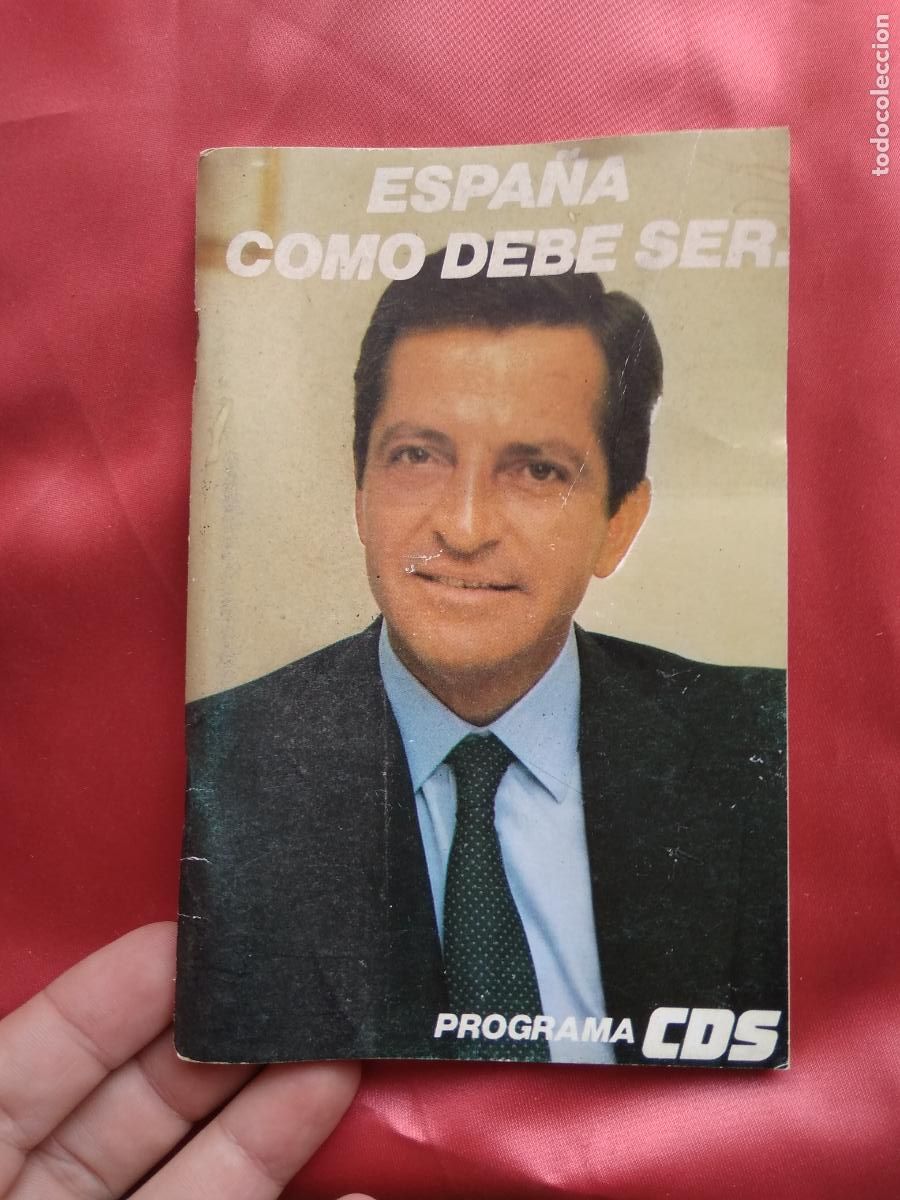 Libros de segunda mano: Espa&ntilde;a como debe ser programa CDS 1982 N.3498 - Foto 1