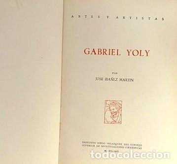 Libros de segunda mano: JOSE IBA&Ntilde;EZ ... GABRIEL YOLY ... 1956 - Foto 2