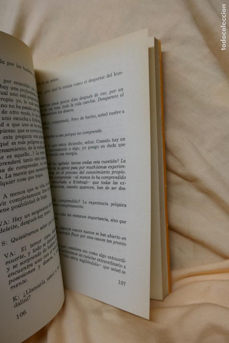 Libros de segunda mano: M&Aacute;S ALL&Aacute; DEL PENSAMIENTO - KRISHNAMURTI - EDHASA - Foto 8