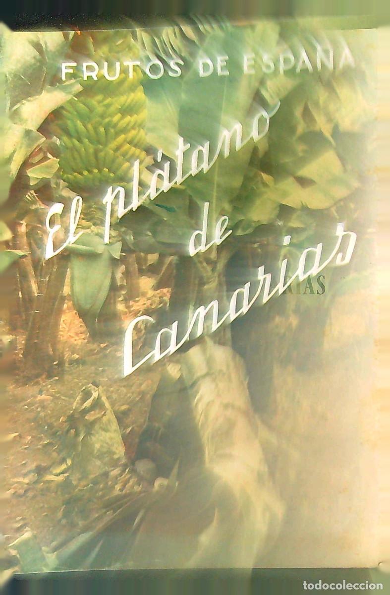 Libri di seconda mano: EL PL&Aacute;TANO DE CANARIAS - FRUTOS DE ESPA&Ntilde;A - MADRID