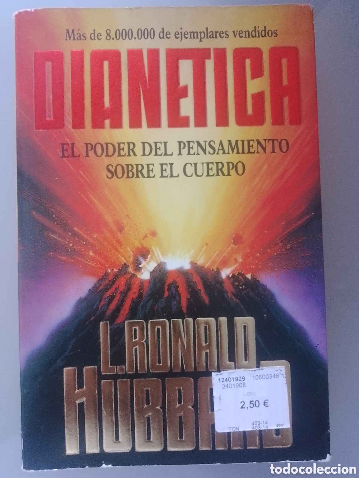 Libros de segunda mano: Dianetica. El poder del pensamiento sobre el cuerpo. - Foto 1