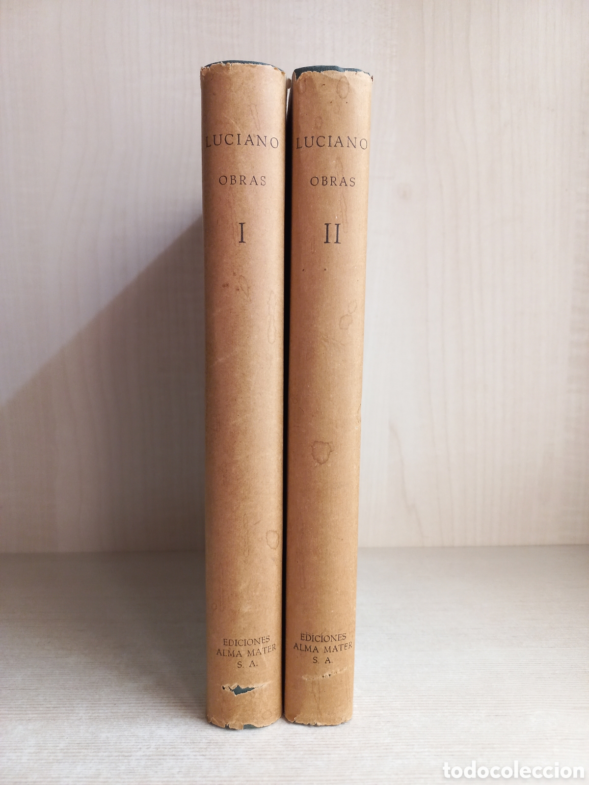 Libros de segunda mano: Obras. Luciano. Alma Mater, 1962-66. - Foto 2