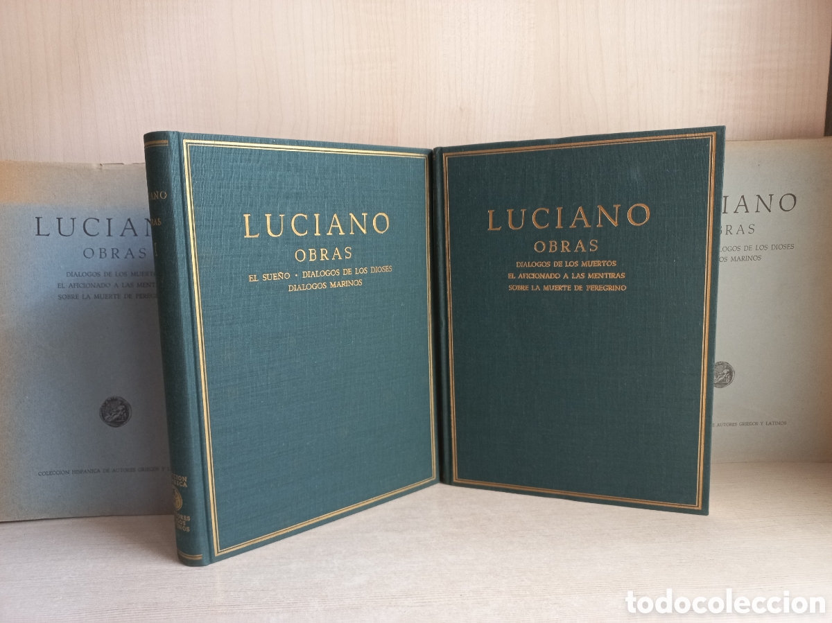 Libros de segunda mano: Obras. Luciano. Alma Mater, 1962-66. - Foto 4