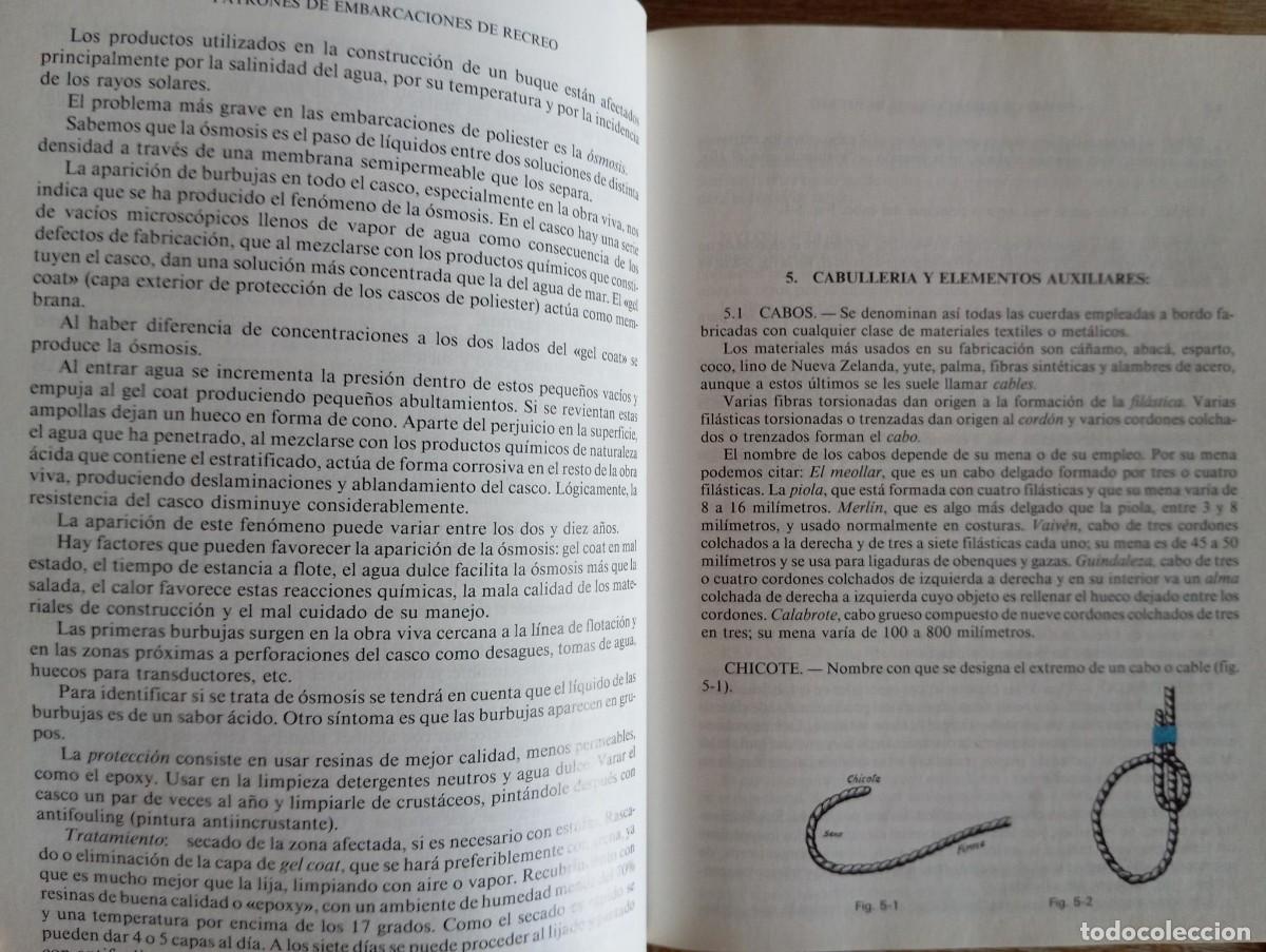 Libros de segunda mano: PATRONES DE EMBARCACIONES DE RECREO - JOSE DE SIMON QUINTANA - Foto 3