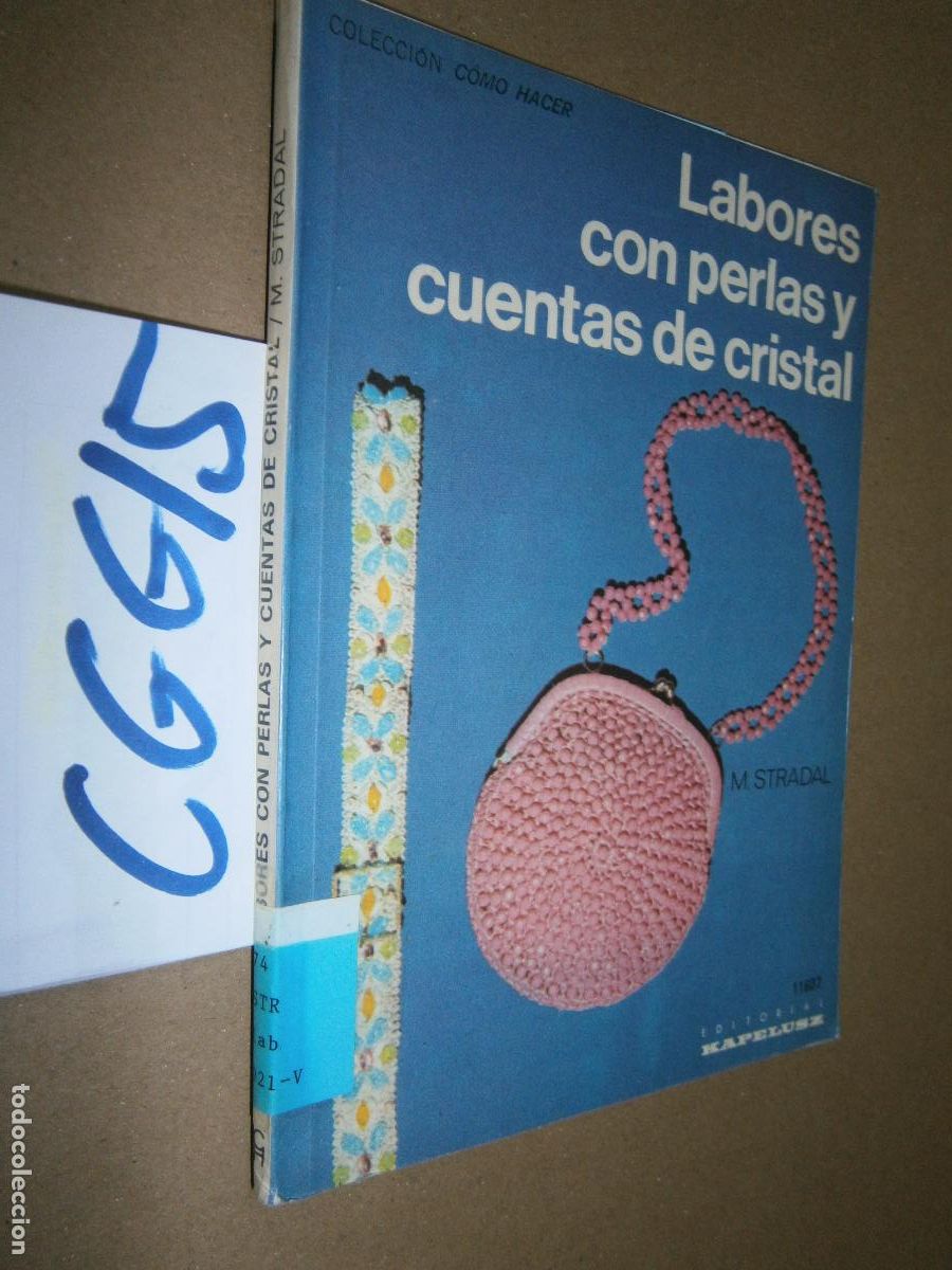 Libros de segunda mano: GUARDAS Y TEJIDOS CON PERLAS DE COLORES - Foto 1