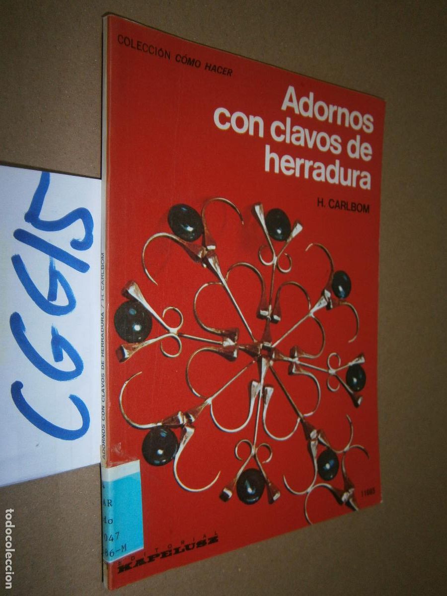 Libros de segunda mano: ADORNOS CON CLAVOS DE HERRADURA - Foto 1