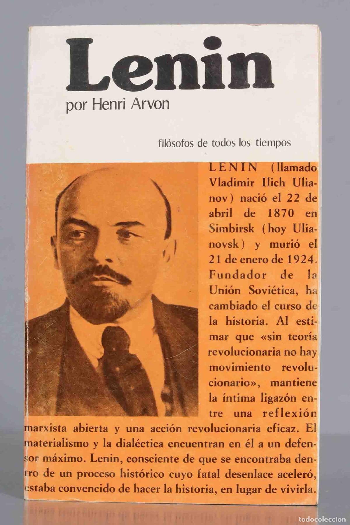 Libros de segunda mano: Lenin por Henri Arvon - Foto 1