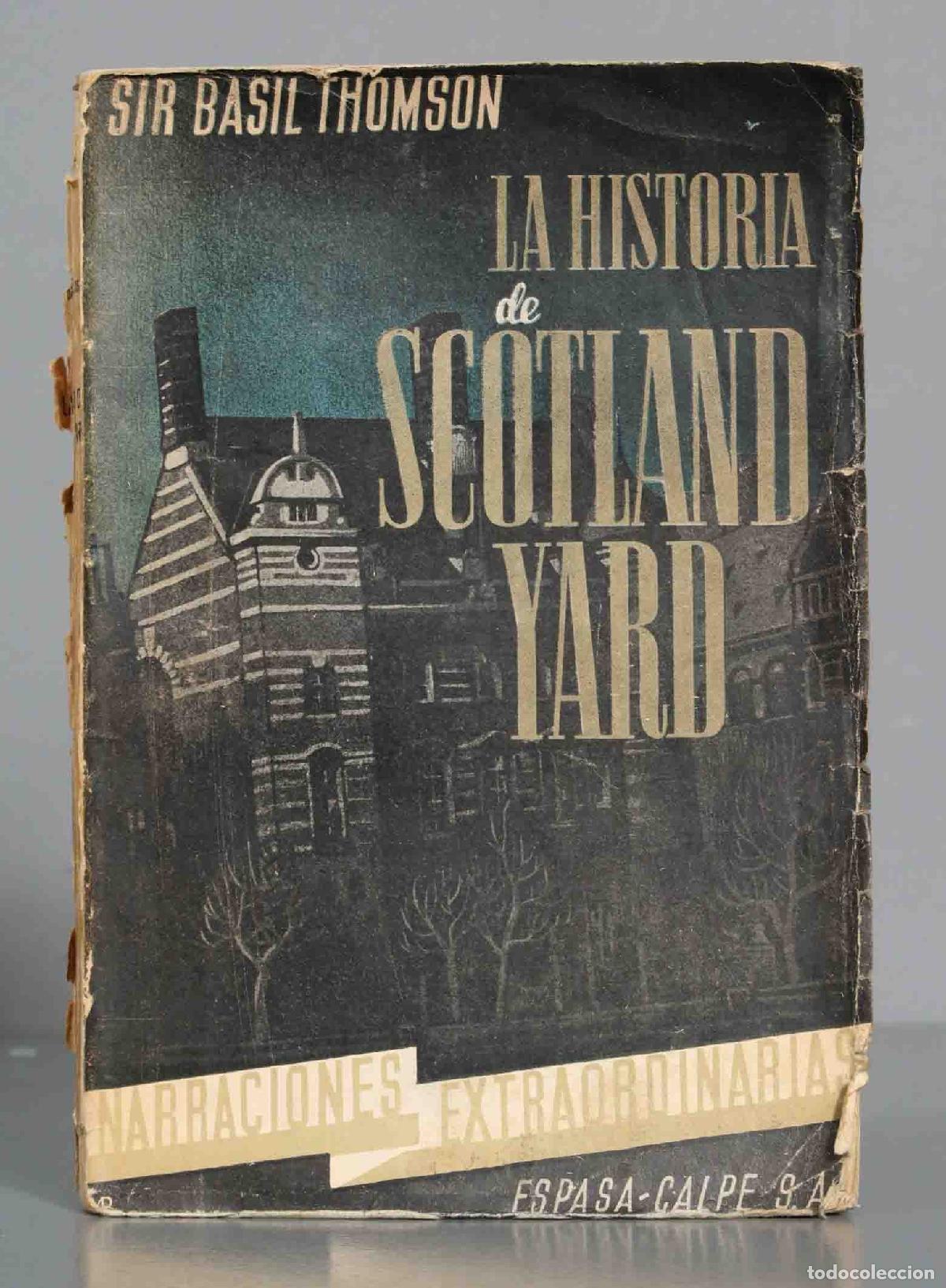 Libros de segunda mano: La historia de Scotland Yard Thomson. 1937 - Foto 1