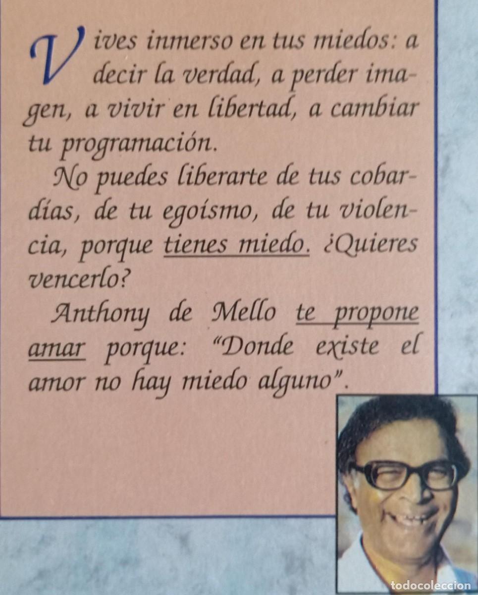 Libros de segunda mano: PERDER LOS MIEDOS - ANTHONY DE MELLO - Foto 2