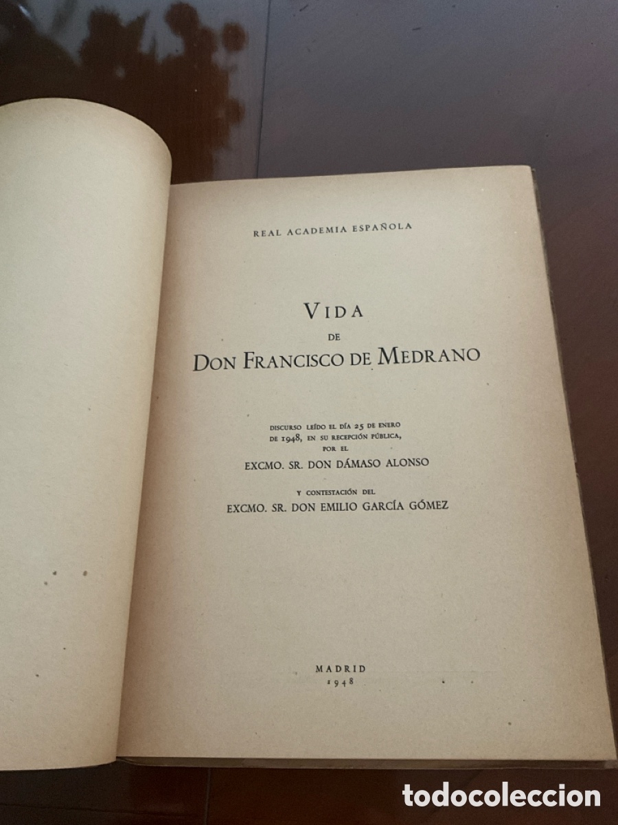 Libros de segunda mano: Vida de Don Francisco de Medrano - Foto 2