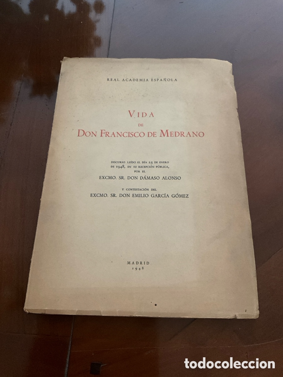 Libros de segunda mano: Vida de Don Francisco de Medrano - Foto 1