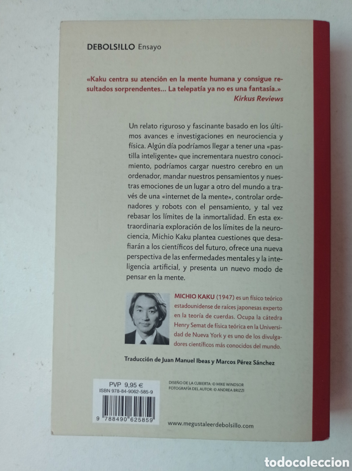 Libros de segunda mano: El futuro de nuestra mente. - Foto 3