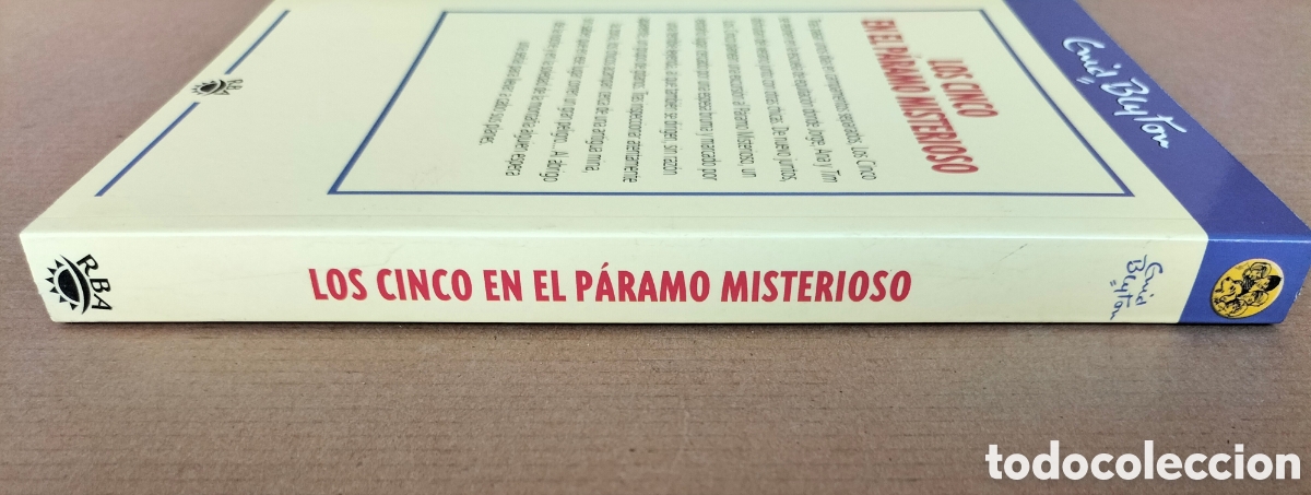 Libros de segunda mano: Los cinco en el p&aacute;ramo misterioso. Enid Blyton. RBA coleccionables, 2001. Libro - Foto 10