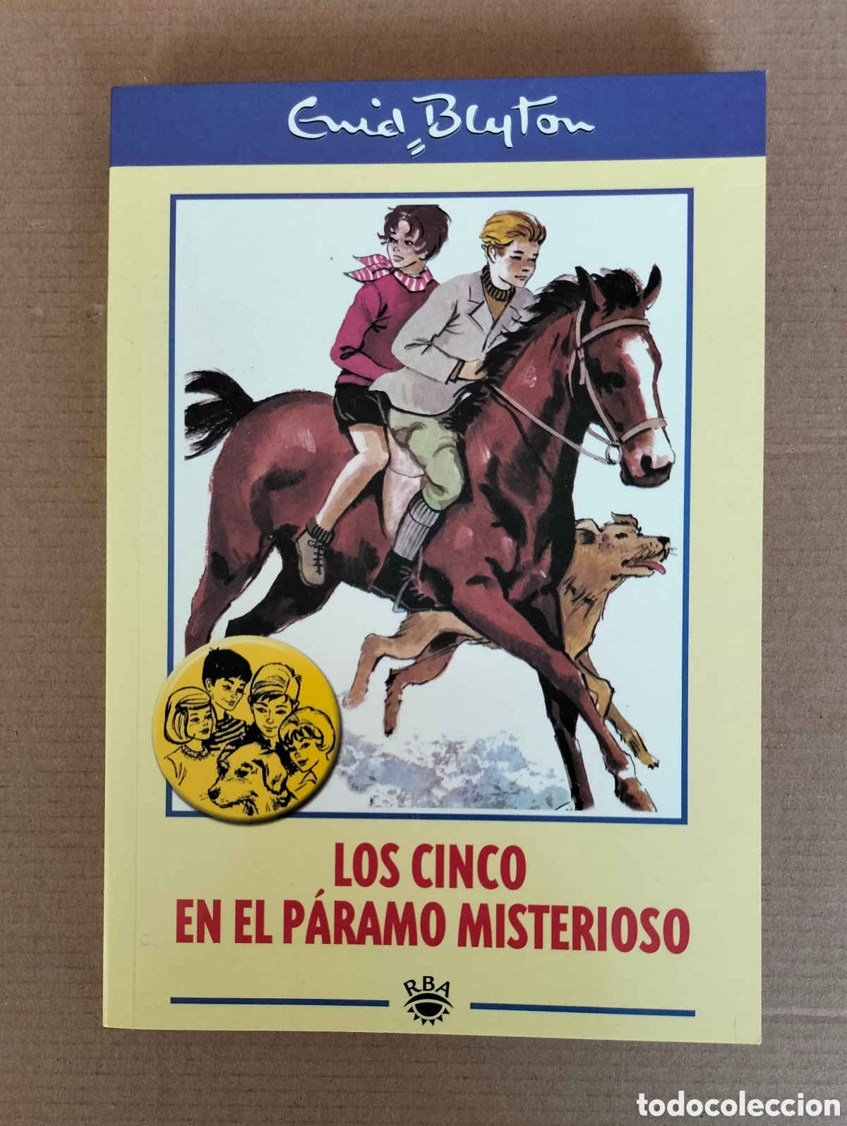 Libros de segunda mano: Los cinco en el p&aacute;ramo misterioso. Enid Blyton. RBA coleccionables, 2001. Libro - Foto 1