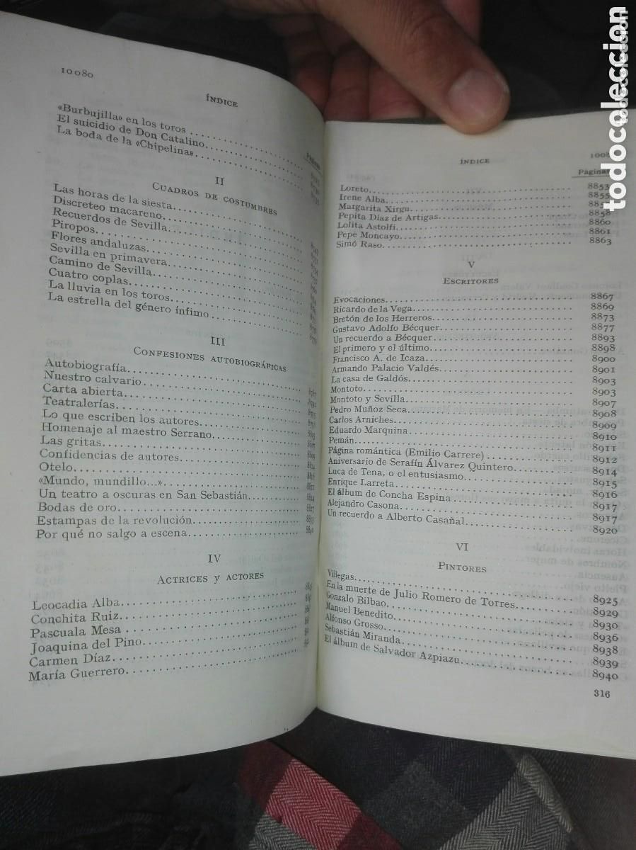 Libros de segunda mano: &Aacute;lvarez Quintero. Obras completas. - Foto 4